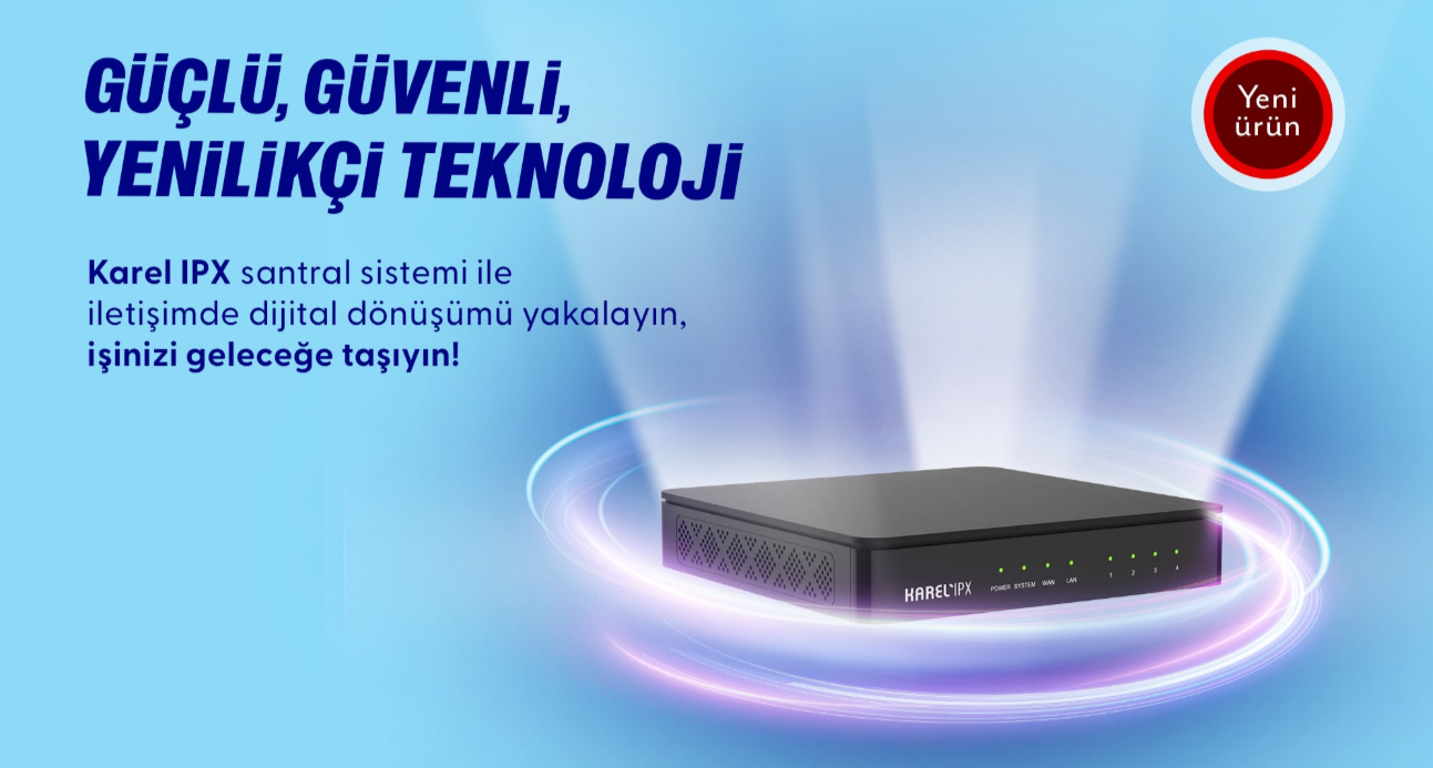 KAREL IPX IP Telefon Santral Sistemi